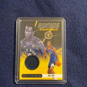 NBA hoops rookie remembrance Bol Bol
